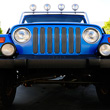 T-Rex Grilles Billet Grilles on a Jeep Wrangler